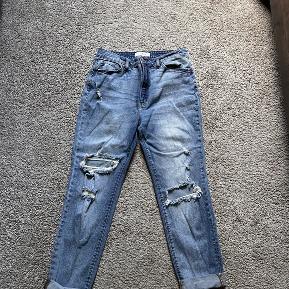 Kancan high waisted distressed jeans - Picture 3 of 12
